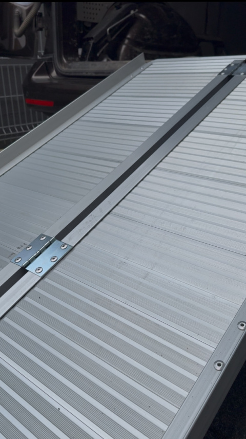 Najazd aluminiowy składany 155cm